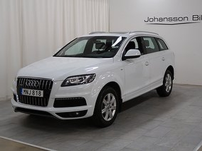 Audi Q7 3.0 TDI V6 DPF quattro TipTronic S-Line 7 sits/lågmil