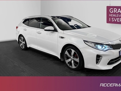 Kia OptimaSport Wagon GT Turbo Pano H K Skinn Kamera 2017, Personbil