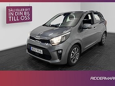 Kia Picanto 1.0 MPI 67hk Advance Kamera Navi Rattvärme