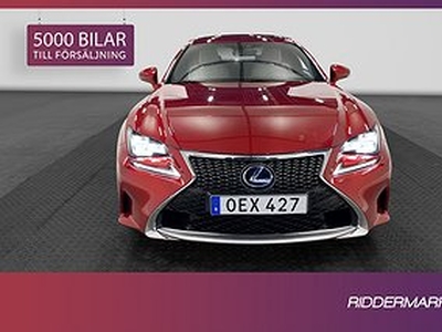 Lexus RC 300h 223hk F Sport Kamera Navi Rattvärme Välservad