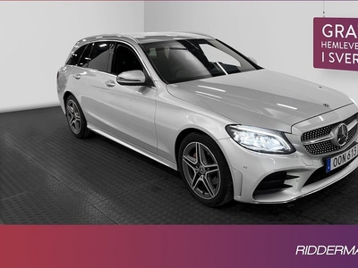 Mercedes C200Benz C 200 T AMG Cockpit Skinn Kamera Drag 2019, Kombi