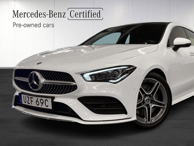 Mercedes CLA220Benz CLA 220 Shooting Brake AMG Drag Panorama Nav elstolar 2020, Kombi