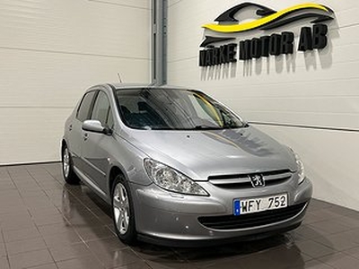 Peugeot 307 5-dörrar 2.0 XS GRIFFE AUX LÄDER AUTOMAT Ny-Serv