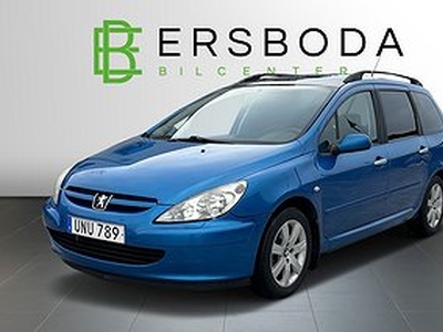 Peugeot 307 SW 2.0 AUT KAMREMBYTT PANORAMATAK NYNEDIKTAT