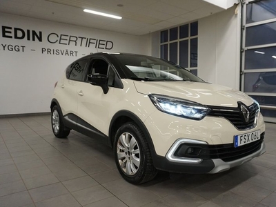 Renault CapturINTENS TCE 90 V-HJUL BACKKAMERA 2019, Halvkombi