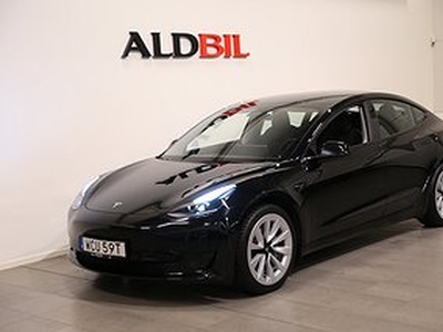 Tesla Model 3 Standard Range 283hk RWD / Backkamera / Läder / Pano / Nav