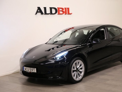 Tesla Model 3Standard Range RWD Backkamera Läder Pano Nav 2022, Halvkombi