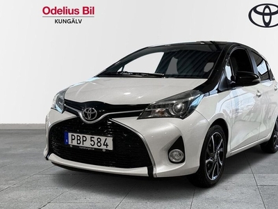 Toyota Yaris1.33 5-D STYLE BI-TONE WHITE 2017, Halvkombi