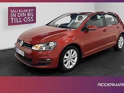 Volkswagen Golf 1.4 TSI Multifuel 122hk P-sensorer Låg skatt