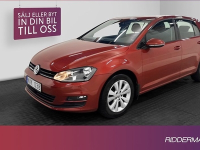 Volkswagen Golf1.4 TSI Multifuel P-sensorer Låg skatt 2014, Halvkombi