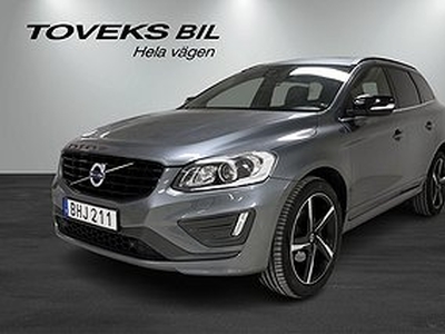 Volvo XC60 D4 AWD R-Design drag, glastak, navigation, värmare