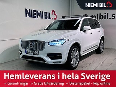 Volvo XC90 T6 AWD 7-sits Inscription 360° Pano B&W HuD Drag