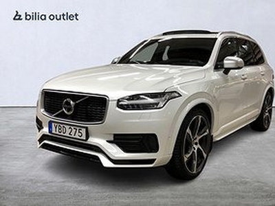 Volvo XC90 T8 AWD R-Design 7-sits 407hk Pano B&W Luftfj 360°