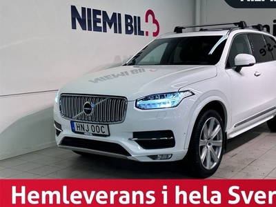 Volvo XC90T6 AWD 7-sits Inscription 360° Pano B&W HuD Drag 2018, SUV