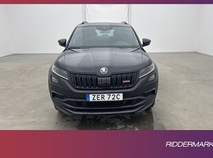 Skoda Kodiaq RS 4x4 240hk Värm Cockpit Canton Kamera Drag