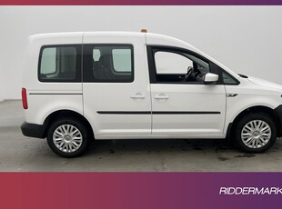 Volkswagen Caddy Life 1.2TSI M/K-Värm 2xDörr Skinn Moms