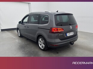 Volkswagen Sharan 2.0 TDI 184hk 4M GT 7Sits Värm Kamera Drag