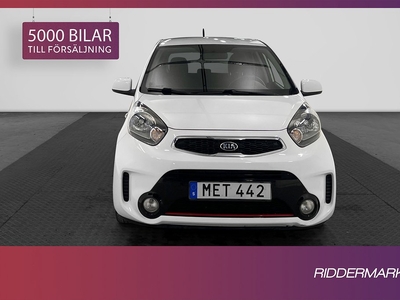 Kia Picanto MPI 67hk Advance Låg Skatt Välservad 0,44l/mil