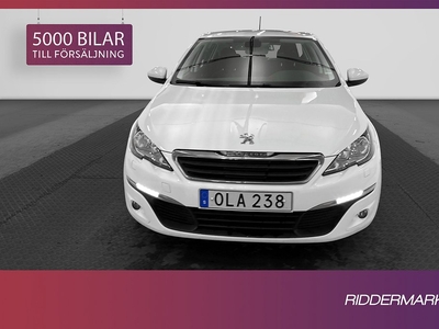 Peugeot 308 BlueHDI 120hk Active Sensorer Välserv 0,31l/mil