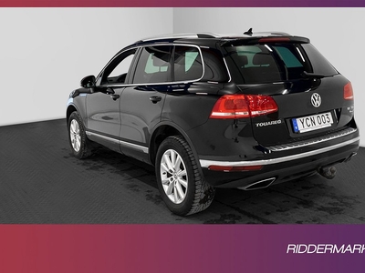 Volkswagen Touareg 204hk 4M D-värm B-kamera Skinn Drag