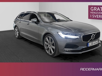 Volvo V90 T4 190hk Advanced VOC Värmare Kamera Navi Skinn