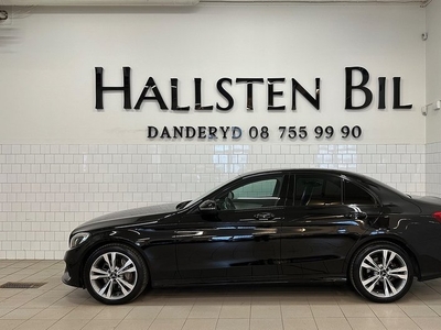 Mercedes C220Benz C 220 d 4-Matic Aut Amg Burmester Skinn Svensksåld 2017, Sedan