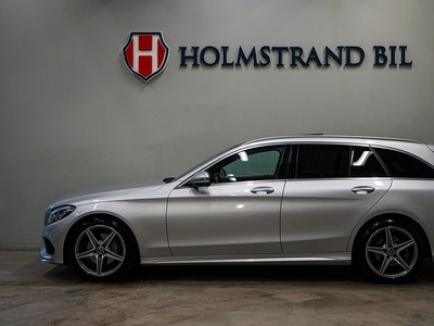 Mercedes C220Benz C 220 d 4M AMG Pano Värme Drag Burmes Skinn Kame 2018, Kombi