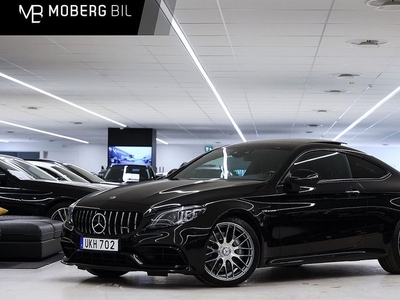 Mercedes C63 AMGBenz AMG C 63 Coupé Pano Burmester Night pkt 2019, Sportkupé