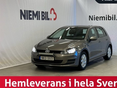 Volkswagen Golf5-dörrar 1.6 TDI Style Euro 5 MoK Drag LED 2013, Halvkombi