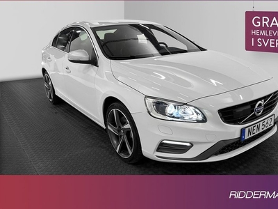 Volvo S60D4 AWD R-Design VOC Värmare BLIS Drag 2016, Sedan