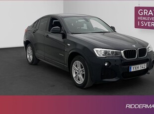 BMW X4xDrive20d M Sport Fjärr-Värm HiFi Navi Kamera 2018, SUV