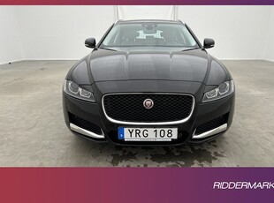 Jaguar XF 20d Sportbrake 180hk Värmare Kamera Navi H-Skinn