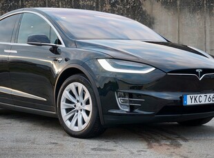 Tesla Model X 100D AWD|Drag|423hk|MOMS|Luft|Premiumpaket|