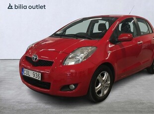 Toyota Yaris5-dörrar 1.33 Dual VVT-i Euro 5 Centerskärm AUX 2011, Halvkombi