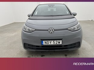 Volkswagen ID.3 Pro Performance 204hk Life Värmare CarPlay