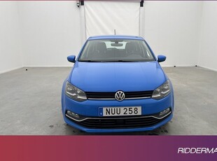 Volkswagen Polo1.2 TSI Premium Kamera Farthållare Drag 2016, Halvkombi