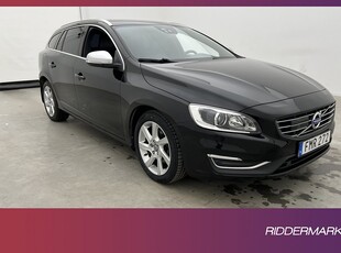 Volvo V60 D4 181hk Summum Värm Skinn Navi Drag Keyless BLIS