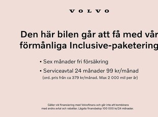 Volvo V60 Recharge T6 Inscription Expression Förarstöd Intellisafe