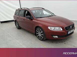 Volvo V70D4 AWD Dynamic Edition VOC Värm BLIS Drag 2015, Kombi