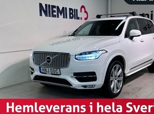 Volvo XC90T6 AWD 7-sits Inscription 360° Pano B&W HuD Drag 2018, SUV