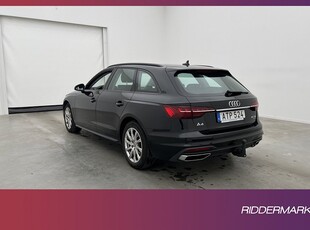 Audi A4 40 TDI 190hk Quattro S-Line D-Värm Navi Drag