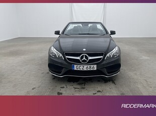 Mercedes-Benz E 250 Cabriolet AMG Kamera Navi Skinn Välserv