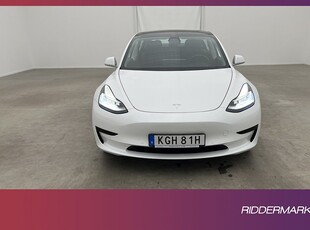 Tesla Model 3 Standard Range Plus 258hk Pano AP Svensksåld