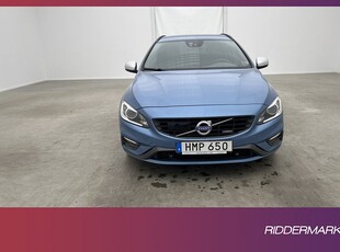 Volvo V60 D6 Plug-in AWD 283hk R-Design VOC Värm Skinn Drag