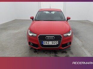 Audi A1 1.6 TDI 105hk Proline Sensorer Halvskinn Välservad