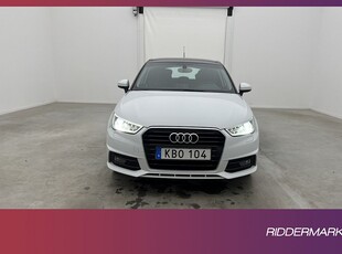 Audi A1 Sportback 1.0 TFSI 95hk S-Line Farthållare Välservad