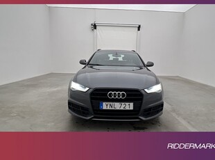 Audi A6 Avant 2.0 TDI 190hk S Line Skinn Sensorer 4-Zon Drag