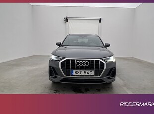 Audi Q3 35 TFSI 150hk S Line Cockpit Värmare Sensorer Drag