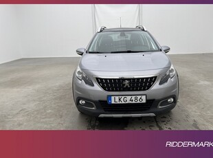 Peugeot 2008 1.2 e-THP 110hk Allure Pano Sensorer Välservad