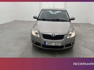 Skoda Fabia 1.2 69hk Värmare Farthållare Välservad 0,49l/mil